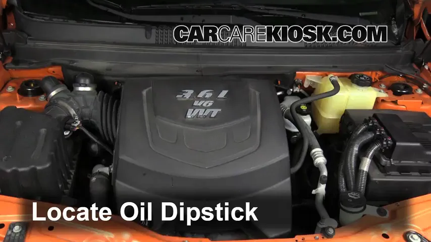 2009 Saturn Vue Red Line 3.6L V6 Oil Check Oil Level